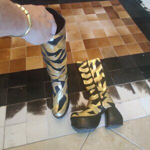 John Fluevog Superfly boots size 13W 11M New $899